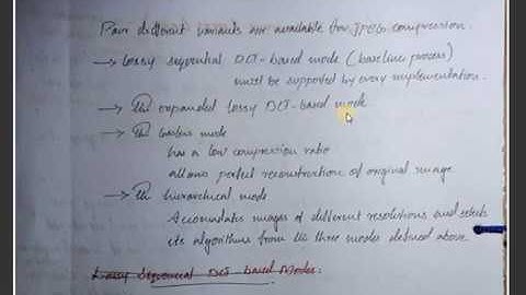 Computer Graphics And Multimedia:: jpeg, Intro And Image Preparation(Joint Picture Expert Group)