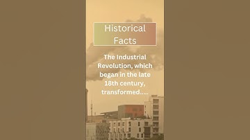 Did You Learn About The Industrial Revolution? follow us for more surprising facts #shorts #facts