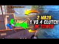 Solo vs Squad With 2 M82b || Amazing Clutch In Tower || Garena Free Fire