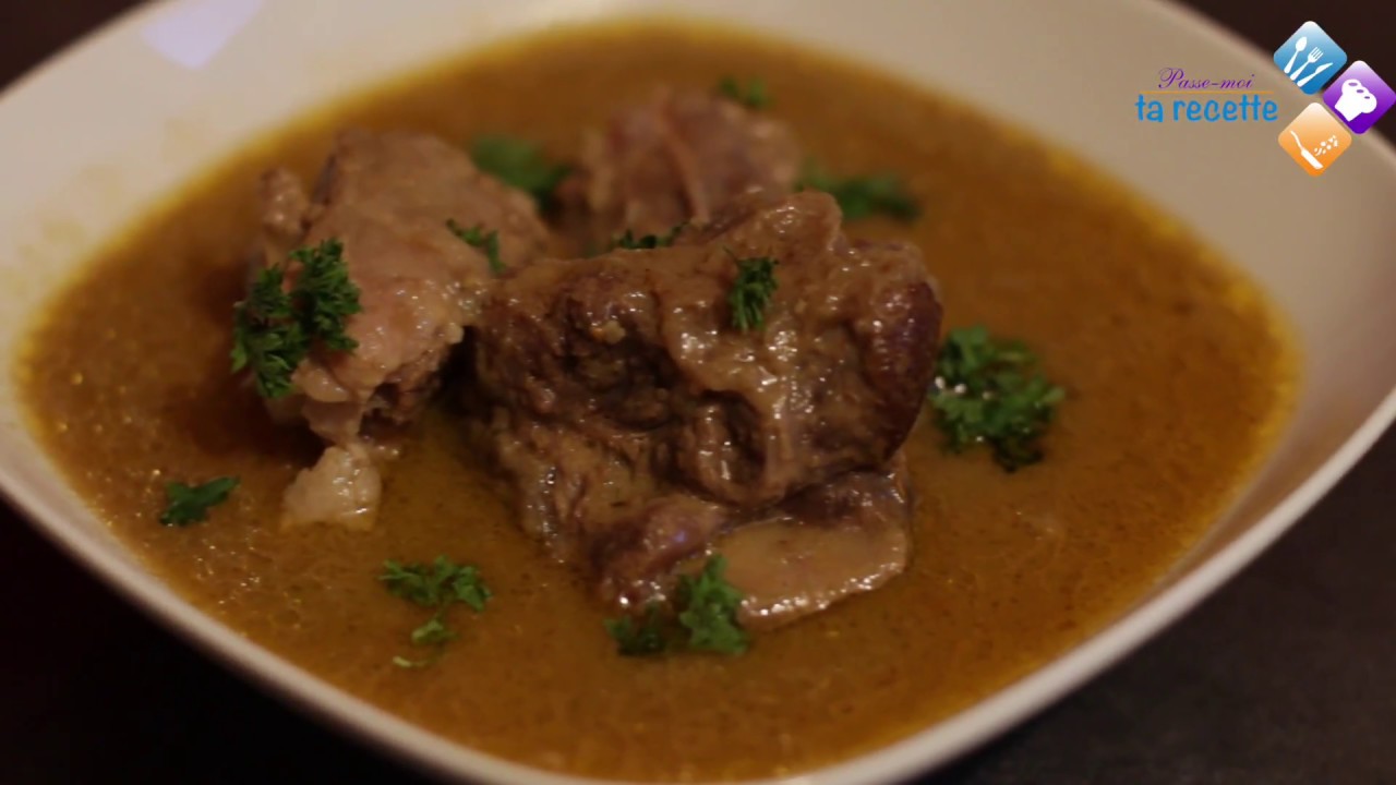 Bouillon de queue de boeuf 