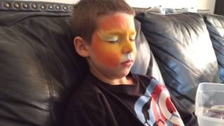 Tiger / Leopard Face Paint Tutorial