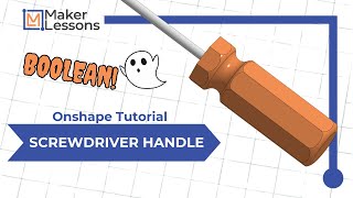 Famous Onshape Screwdriver Handle Tutorial using Boolean Net Worth