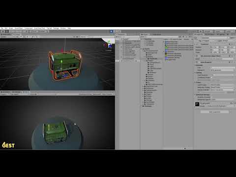 3D Asset Scenes for Unity3D