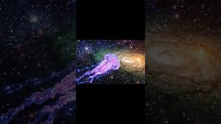 maded structure of jelly fish in universe #ai #youtubeshorts #satisfying #particleillusion