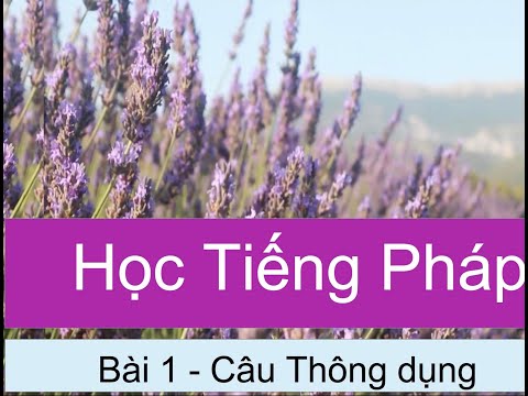 Video 5 câu tiếng Pháp không thể không biết # Câu thông dụng... - youtube