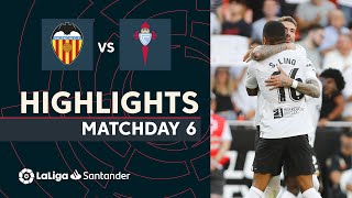 Resumen de Valencia CF vs RC Celta (3-0)