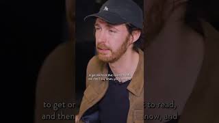Hozier talking about his reading addiction