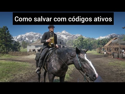 JOGANDO RED DEAD REDEMPTION 2 COM CÓDIGOS! 