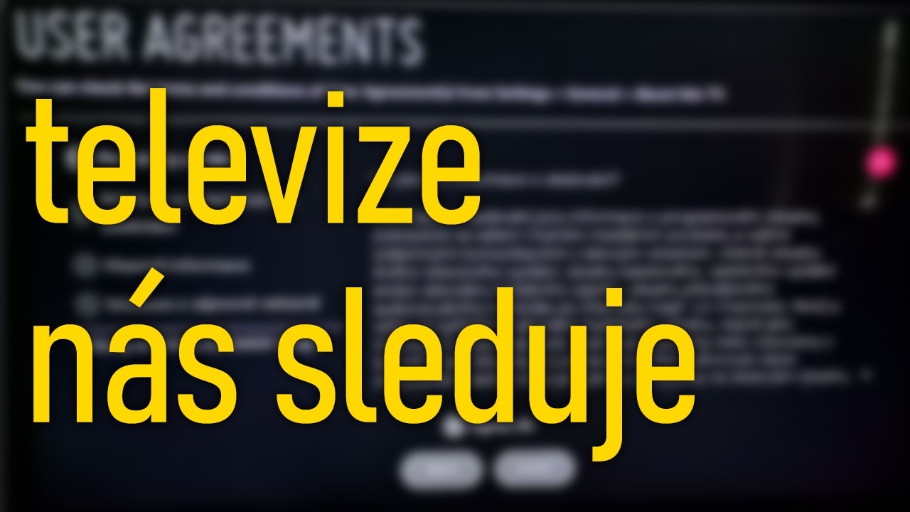 Televize o nás odesílá hromady dat