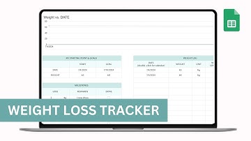 My Weight Loss Tracker 🎀 on Google Sheets Template (Easily Control BMI and Body Fat)