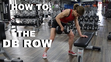 How To Properly Do a Dumbbell Row