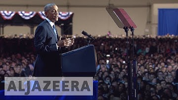 Barack Obama calls for unity in farewell speech