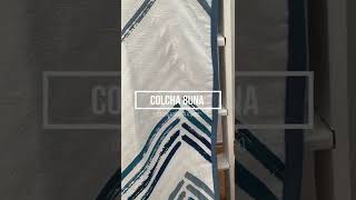 Vídeo: COLCHA CAPA BUNA AZUL