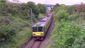 Dart train number 8628 - Bray Head, Wicklow