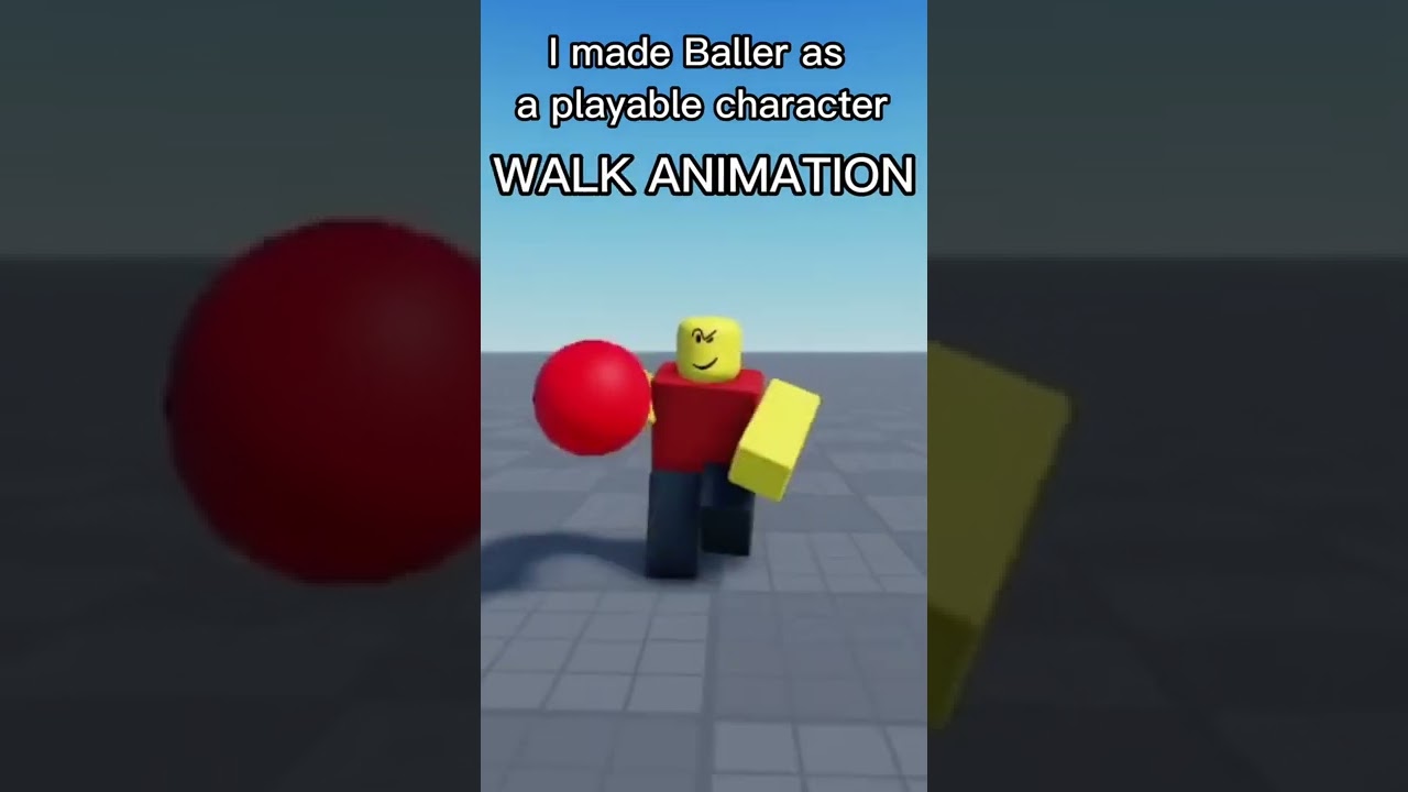 The jump animation is slightly cut, dunno why. Any recommendations? #r, how to make baller avatar