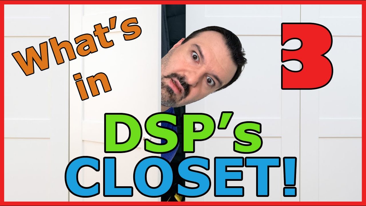 DSP's Closet Cleanup: THE FINALE! pt3 - The Finale Console Stuff! Then, Into the Storage Boxes