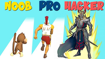 NOOB vs PRO vs HACKER in Evolution Merge | NoobName