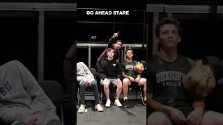 Hypnosis inductions at high school