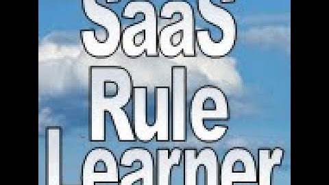 SaaS Rule Learner