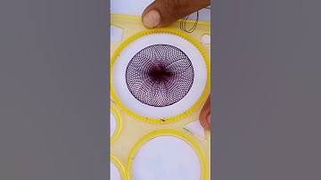 How many rotations did the pen make in total? ?? #spirograph #2024 #shorts #shorts
