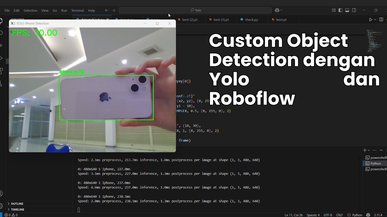 Custom Object Detection dengan Yolo dan Roboflow, Training dengan ...