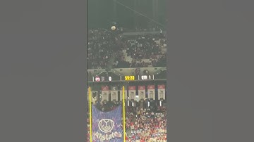 Julian Sayin to Jeremiah Smith in warmups | Ohio State vs. Indiana