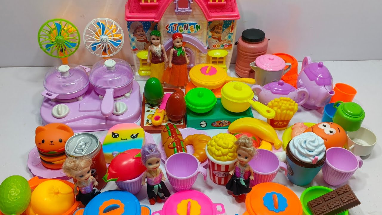 6:17 Minutes Satisfying with Unboxing Hello Kitty Kitchen Set | How to Play Kitchen Set at Home