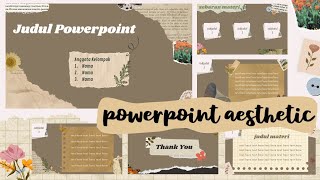 🥀POWERPOINT VINTAGE🥀 || FREE FILE part. 46🦋 | bynea