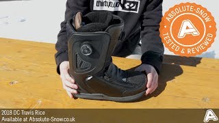 dc travis rice snowboard boots review