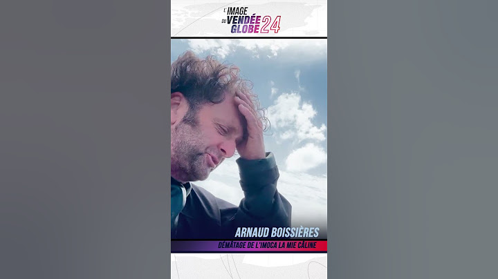 Vendée Globe 2024 : Démâtage d’Arnaud Boissières (La Mie Câline)