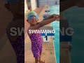 she's just 4 years old #swimming #tamil