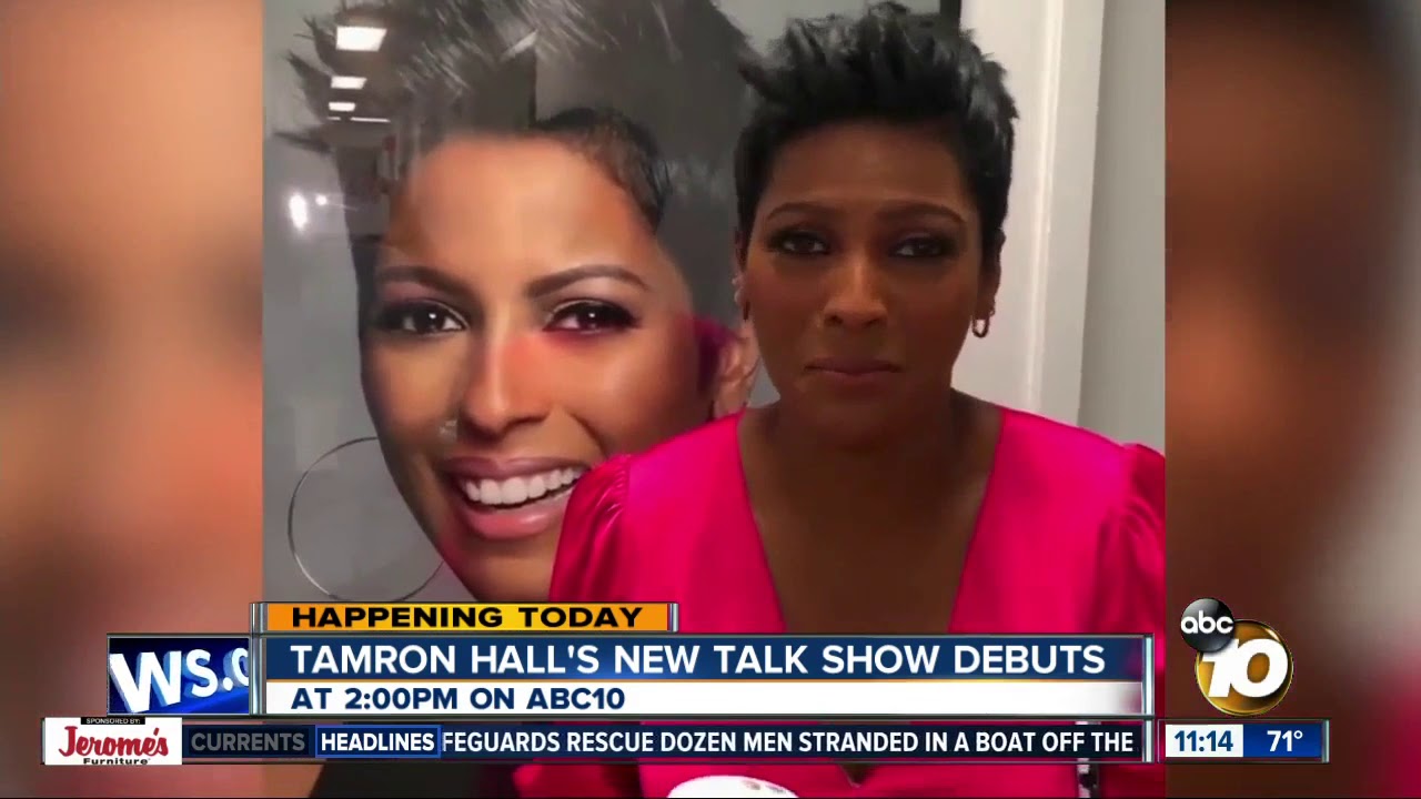 Tamron Hall's new talk show debuts YouTube