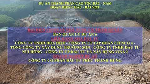 Cao tốc Bắc - Nam đoạn Diễn Châu - Bãi Vọt 2023