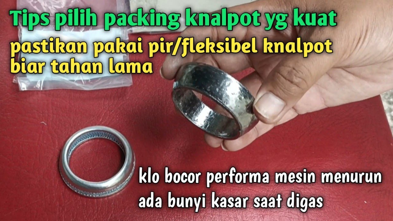 Tips pilih dan pasang packing knalpot mobil biar kuat dan tidak bocor