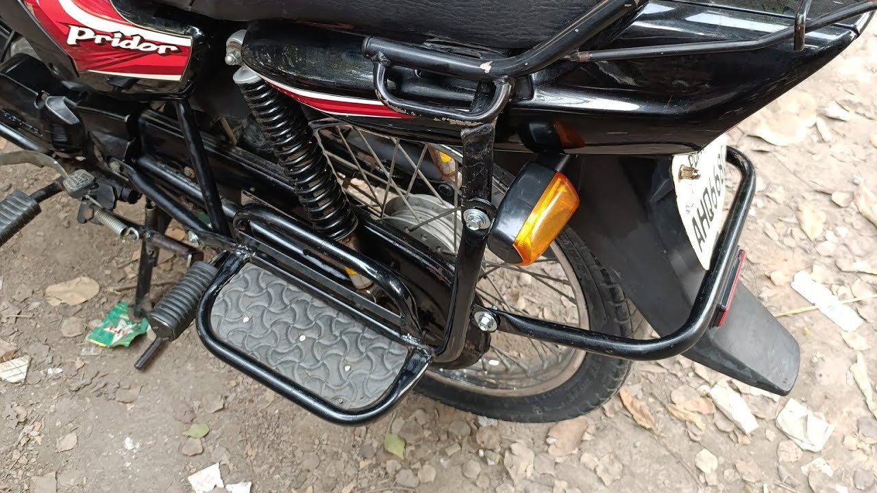 installing GS footrests on PRIDOR | enhancing pillion comfort & safety for HUMSAFAR Couple Tours