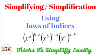 Simplifying Exponent with Fractions, variables, Negative Exponents, Multiplication and Division Profile