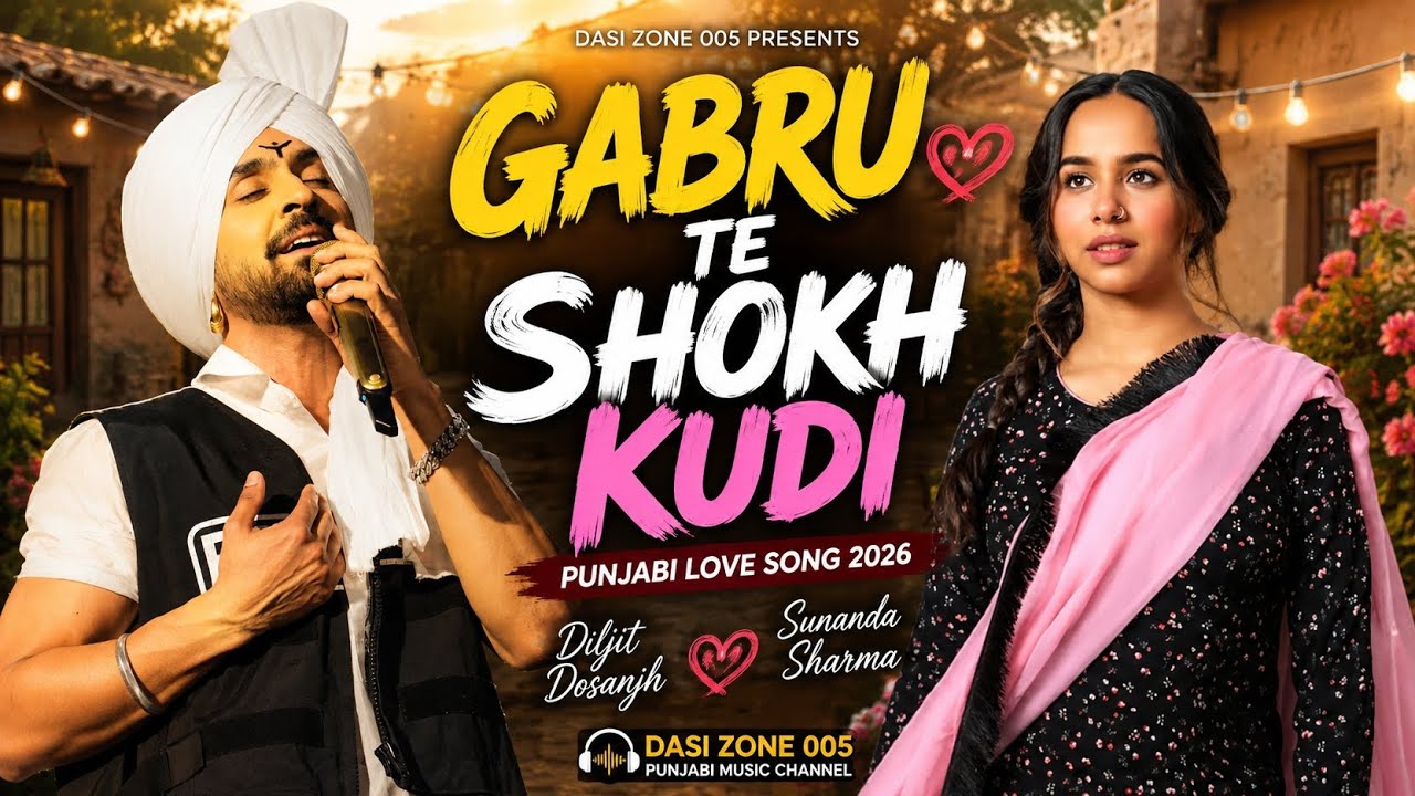 Watch Diljit Dosanjh & Sunanda Sharma | Gabru Te Shokh Kudi | Punjabi Love Song 2026 | Romantic Songs on YouTube Watch Diljit Dosanjh & Sunanda Sharma | Gabru Te Shokh Kudi | Punjabi Love Song 2026 | Romantic Songs on YouTube