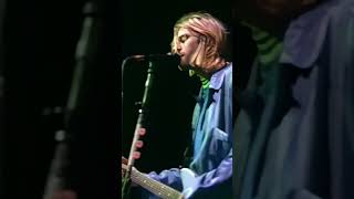 Kurt Cobain Looks at the Camera and Hides His Face (1994) #nirvana #nirvanalive #music #inutero