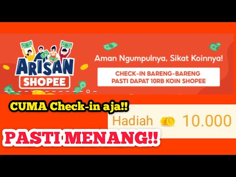 ARISAN SHOPEE - Game Shopee Terbaru! KAMU PASTI MENANG!! #Shopee #ArisanShopee