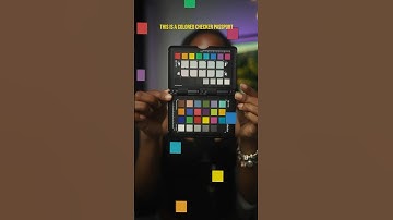 One Of The Most Underrated Tools In Filmmaking | Color Checker #shorts