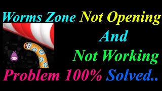 How to Fix Worms Zone App  Not Opening  / Loading / Not Working Problem in Android Phone screenshot 4