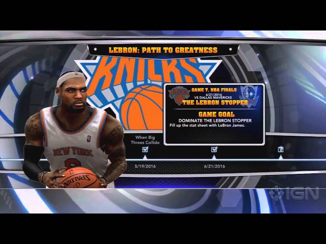 Choose LeBron's future in NBA 2K14's Path to Greatness mode - Polygon