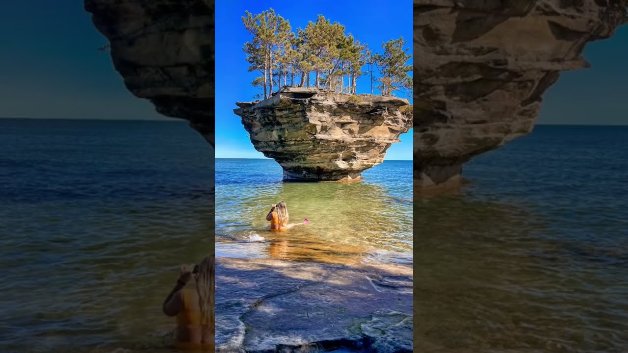 Michigan Day Trip: Port Austin (Turnip Rock)