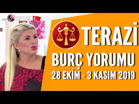 TERAZİ BURCU | 28 Ekim – 3 Kasım 2019 | Nuray Sayarı'dan haftalık burç yorumları