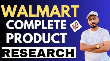 Complete Walmart Dropshipping Product Research | Free Walmart Dropshipping Course