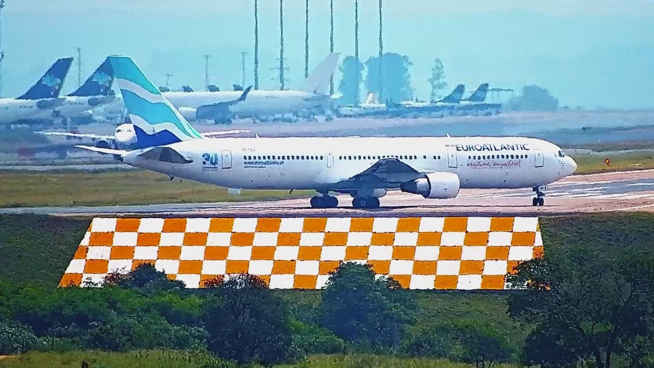 BOEING 767 DECOLANDO PELA PRIMEIRA VEZ EM VIRACOPOS OPERANDO VOO DA ...