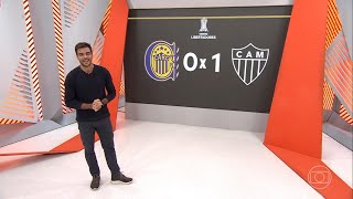 Globo Esporte MG - Atlético vence Rosario na Argentina e garante vaga nas oitavas da Libertadores