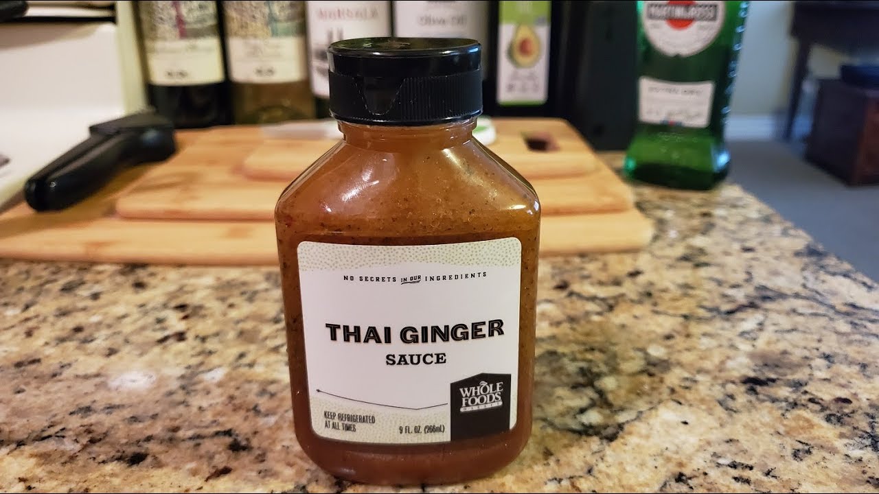 Thai Ginger Sauce Food Review Dansoy Cook 4K POV YouTube