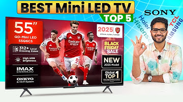 Best Mini LED TV 2025 🔥 Hisense vs Sony vs Samsung vs TCL vs Haier🔥 MR KNOWN