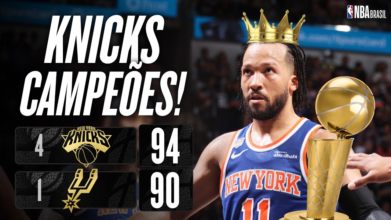 New York Knicks vence San Antonio Spurs e conquista a NBA